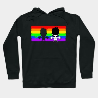 Pocket Gay Bum Pride Hoodie